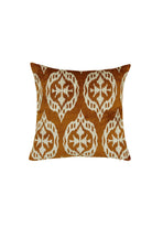 La Casa Antica-İpek Kadife İkat Yastık Kılıfı (50x50cm)-Yastık Kılıfı-1-Milagron.com