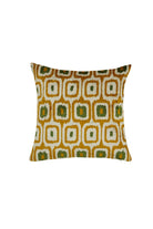 La Casa Antica-İpek Kadife İkat Yastık Kılıfı (50x50cm)-Yastık Kılıfı-1-Milagron.com