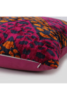 La Casa Antica-İpek Kadife İkat Yastık Kılıfı (50x50cm)-Yastık Kılıfı-2-Milagron.com