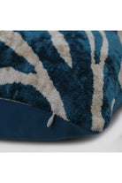 La Casa Antica-İpek Kadife İkat Yastık Kılıfı (50x50cm)-Yastık Kılıfı-2-Milagron.com