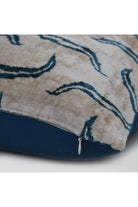 La Casa Antica-İpek Kadife İkat Yastık Kılıfı (50x50cm)-Yastık Kılıfı-2-Milagron.com