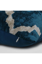 La Casa Antica-İpek Kadife İkat Yastık Kılıfı (50x50cm)-Yastık Kılıfı-2-Milagron.com