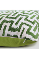 La Casa Antica-İpek Kadife İkat Yastık Kılıfı (50x50cm)-Yastık Kılıfı-2-Milagron.com