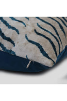 La Casa Antica-İpek Kadife İkat Yastık Kılıfı (50x50cm)-Yastık Kılıfı-2-Milagron.com