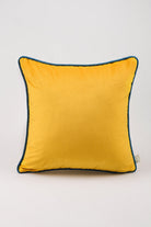 La Casa Antica-Mavi Kadife Yastık Kılıfı (50x50cm)-Yastık Kılıfı-1-Milagron.com