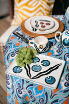 La Casa Antica-Seramik Dikdörtgen Servis Tabağı-Tabak & Kase-3-Milagron.com