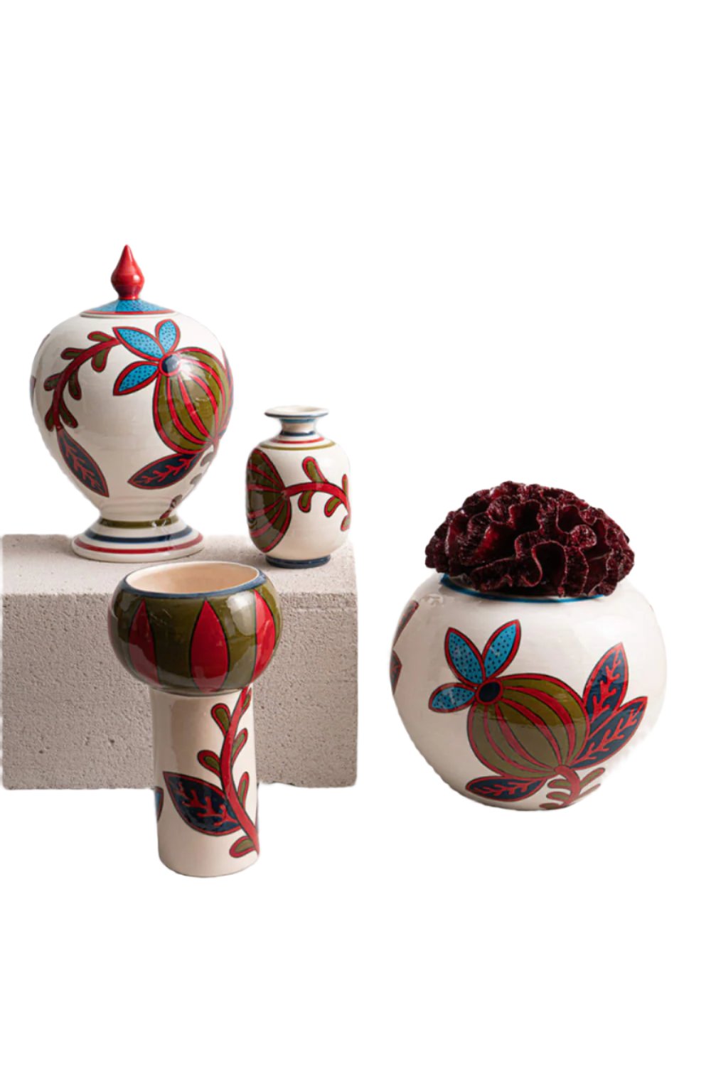 La Casa Antica-Seramik Kısa Vazo 15cm-Vazo-2-Milagron.com