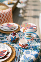 La Casa Antica-Seramik Pasta Standı - Suzani (Küçük)-Pasta Standı-2-Milagron.com