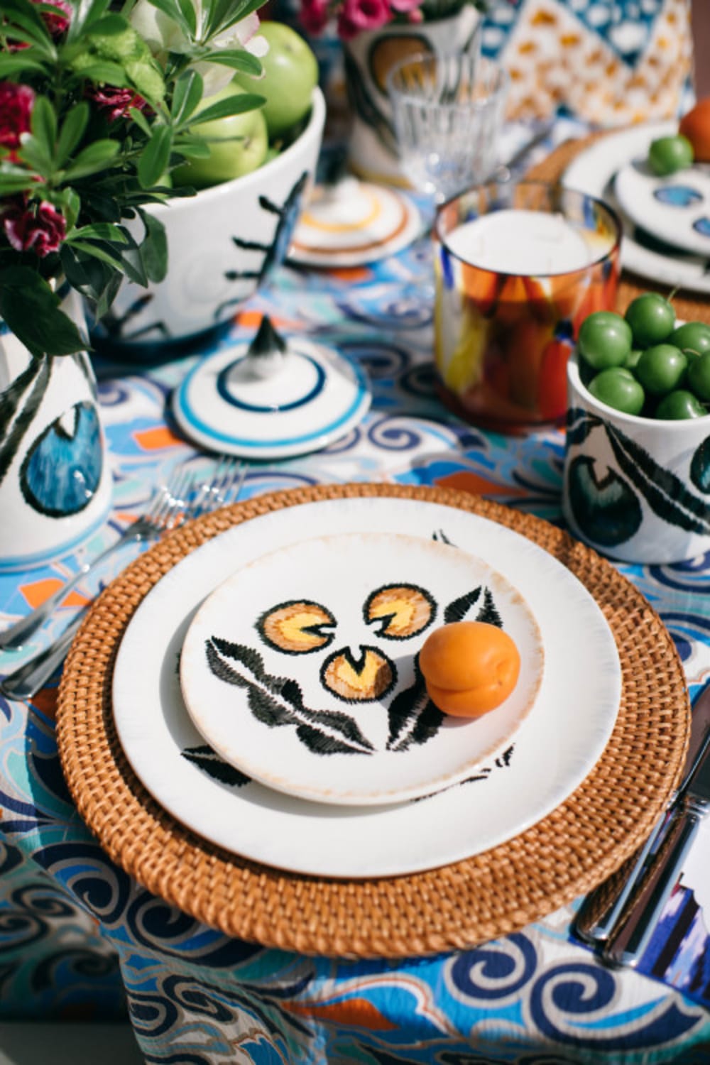 La Casa Antica-Seramik Tatlı Tabağı 20 Cm-Tabak & Kase-3-Milagron.com