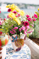 La Casa Antica-Seramik V Kase - Suzani (Büyük)-Tabak & Kase-2-Milagron.com