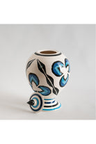 La Casa Antica-Seramik Vazo Chintamani Mavi 35cm-Vazo-2-Milagron.com