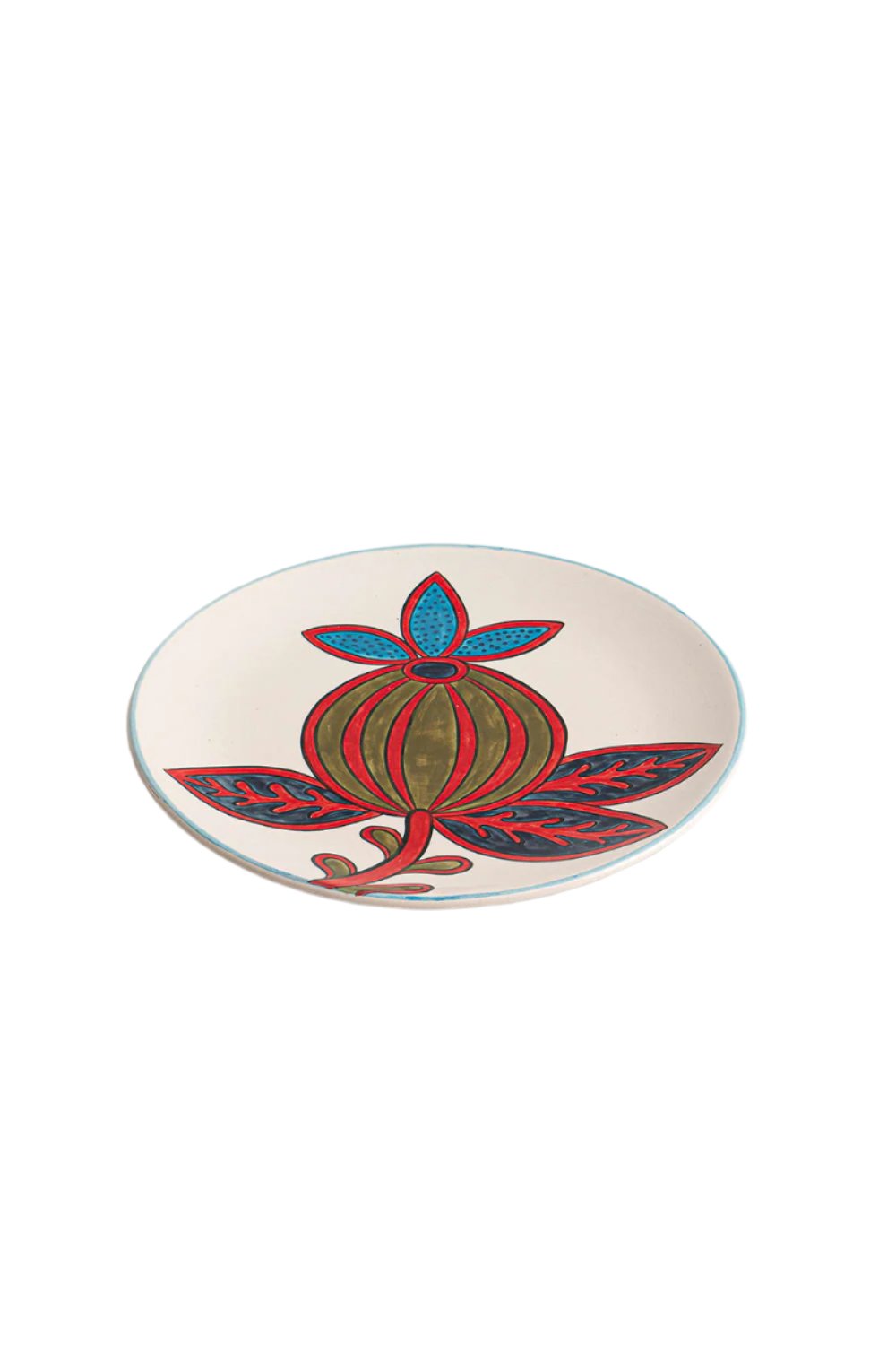 La Casa Antica-Seramik Yemek Tabağı 25 Cm-Tabak & Kase-1-Milagron.com