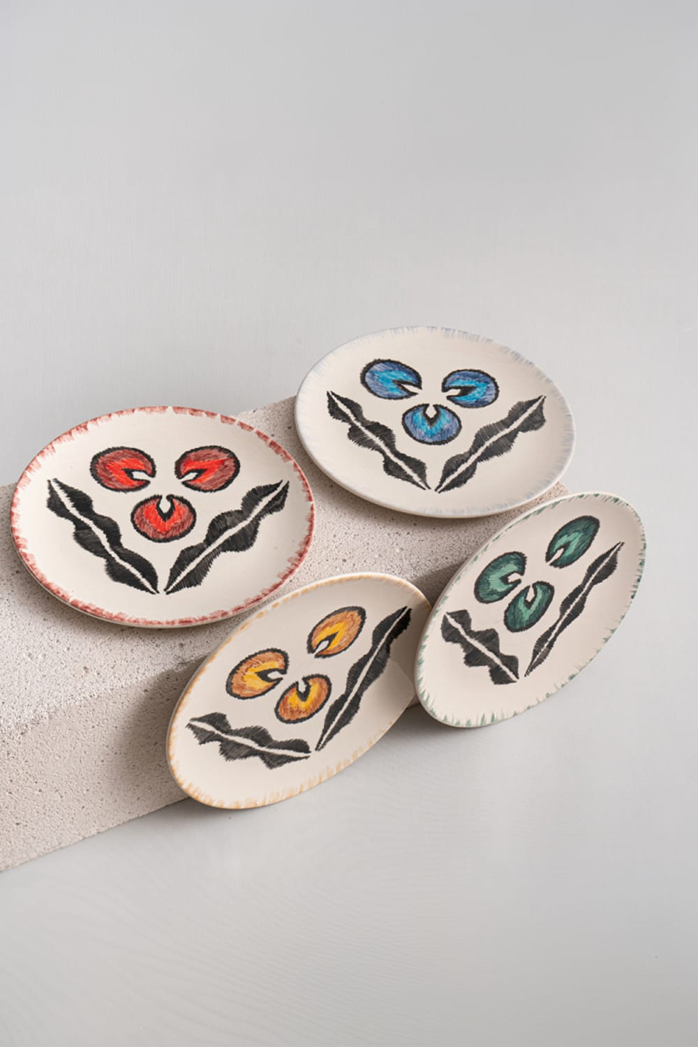 La Casa Antica-Seramik Yemek Tabağı 25 Cm-Tabak & Kase-2-Milagron.com