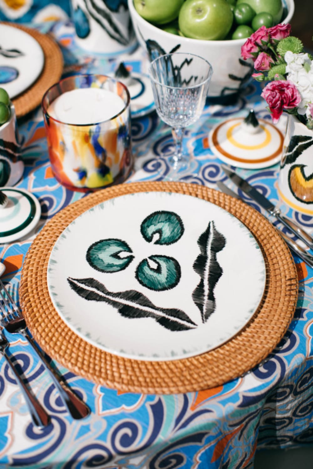 La Casa Antica-Seramik Yemek Tabağı 25 Cm-Tabak & Kase-3-Milagron.com