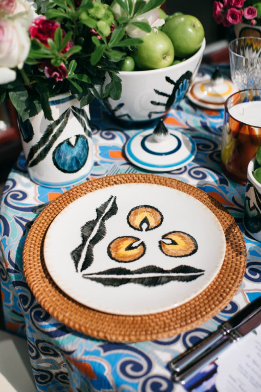 La Casa Antica-Seramik Yemek Tabağı 25 Cm-Tabak & Kase-3-Milagron.com