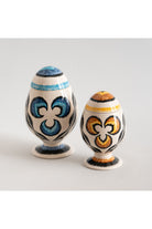 La Casa Antica-Seramik Yumurta Vazo Chintamani Hardal 20cm-Vazo-3-Milagron.com