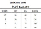 Belmonte Fırfırlı Dantel Bluz