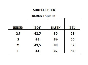 Sorelle Payetli Mini Etek