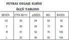 Petras Degaje Yaka Kısa Elbise
