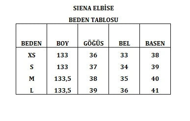 Siena Elbise