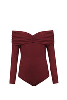 Tolero Uzun Kollu Çıtçıtlı Bodysuit