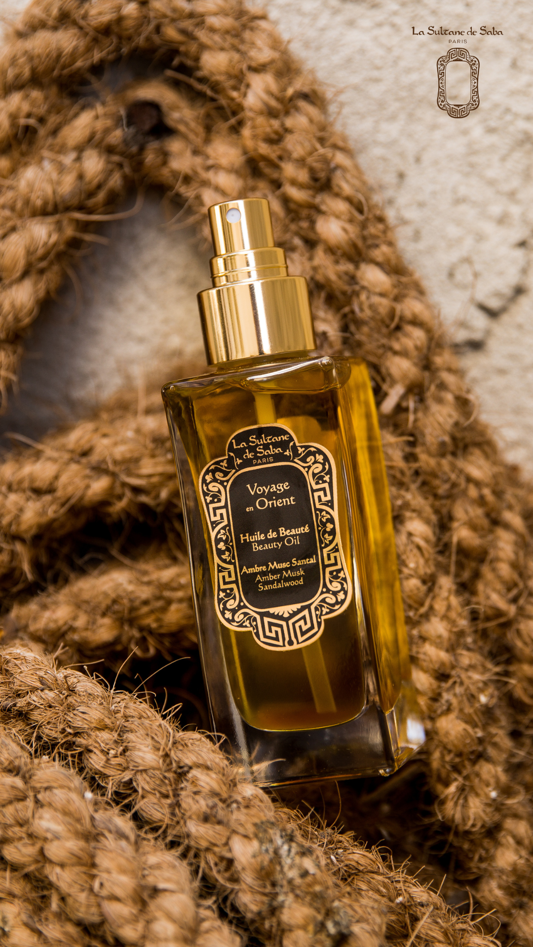 La Sultane De Saba-Beauty Oil Amber Musk Sandalwood - Orient-Cilt Bakımı Yağları-3-Milagron.com