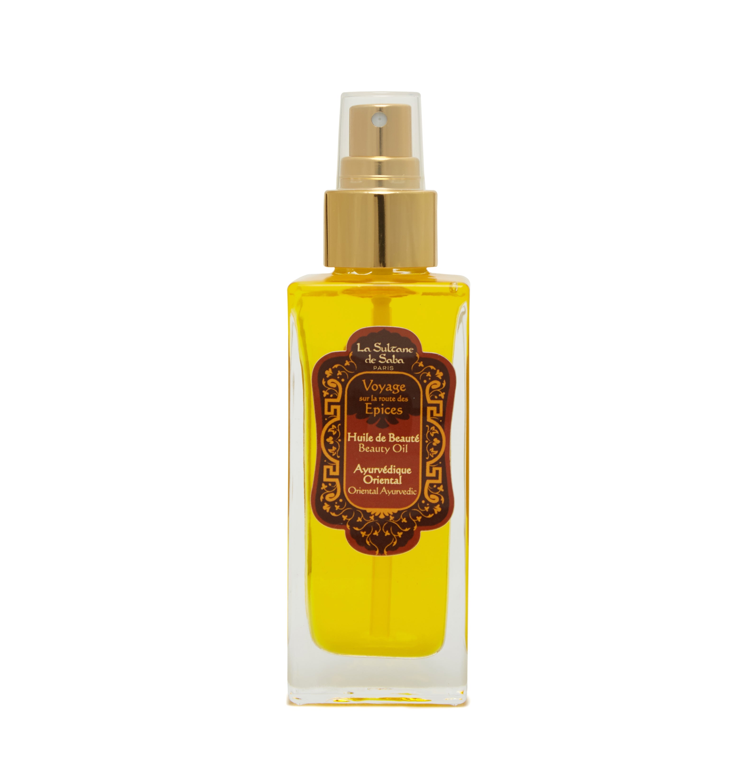 La Sultane De Saba-Beauty Oil Oriental Ayurvedic Amber Vanilla Patchouli - Spices-Cilt Bakımı Yağları-1-Milagron.com