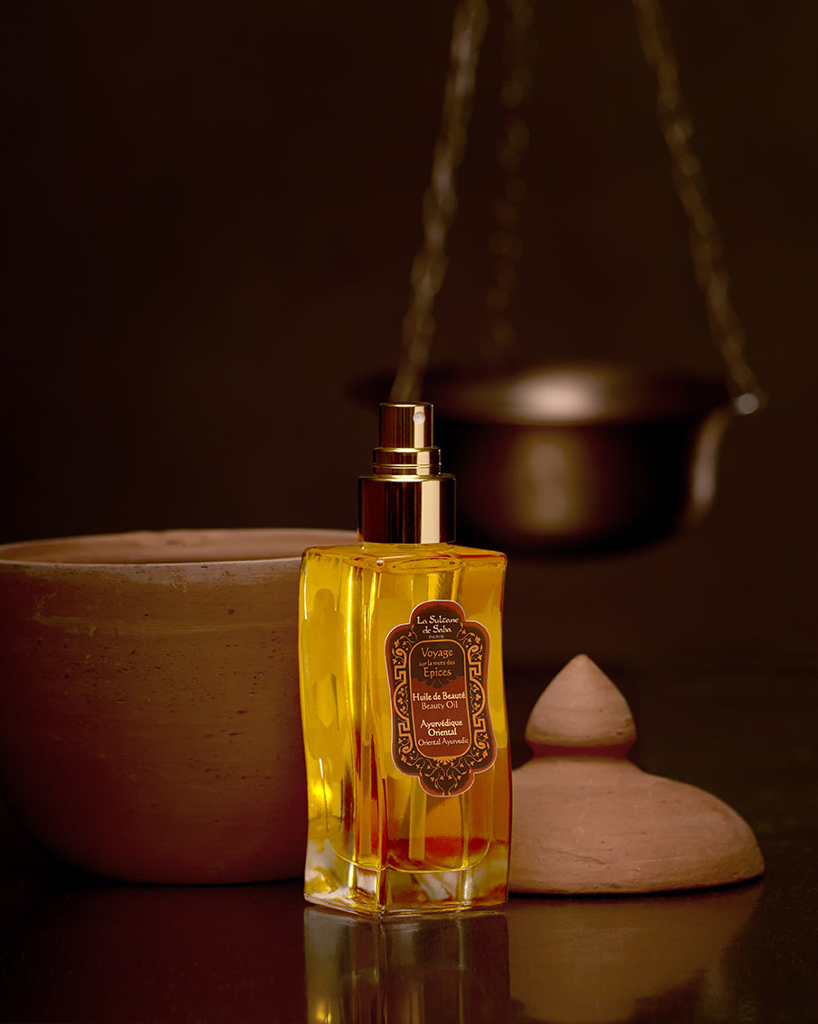 La Sultane De Saba-Beauty Oil Oriental Ayurvedic Amber Vanilla Patchouli - Spices-Cilt Bakımı Yağları-3-Milagron.com