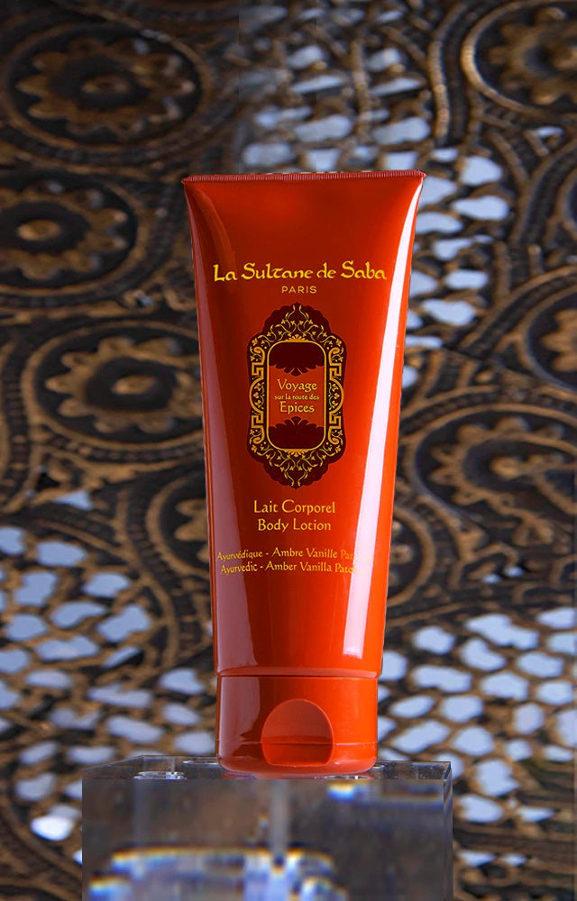 La Sultane De Saba-Body Lotion Oriental Ayurvedic Amber Vanilla Patchouli - Spices-Vücut Losyonu-2-Milagron.com