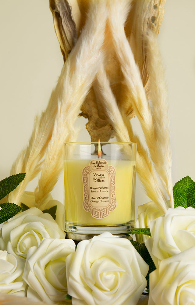 La Sultane De Saba-Candle Orange Blossom - Delices-Mum-1-Milagron.com