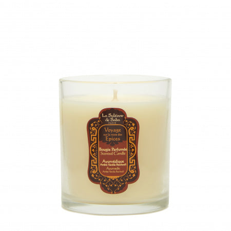 La Sultane De Saba-Candle Oriental Ayurvedic Amber Vanilla Patchouli - Spices-Mum-1-Milagron.com