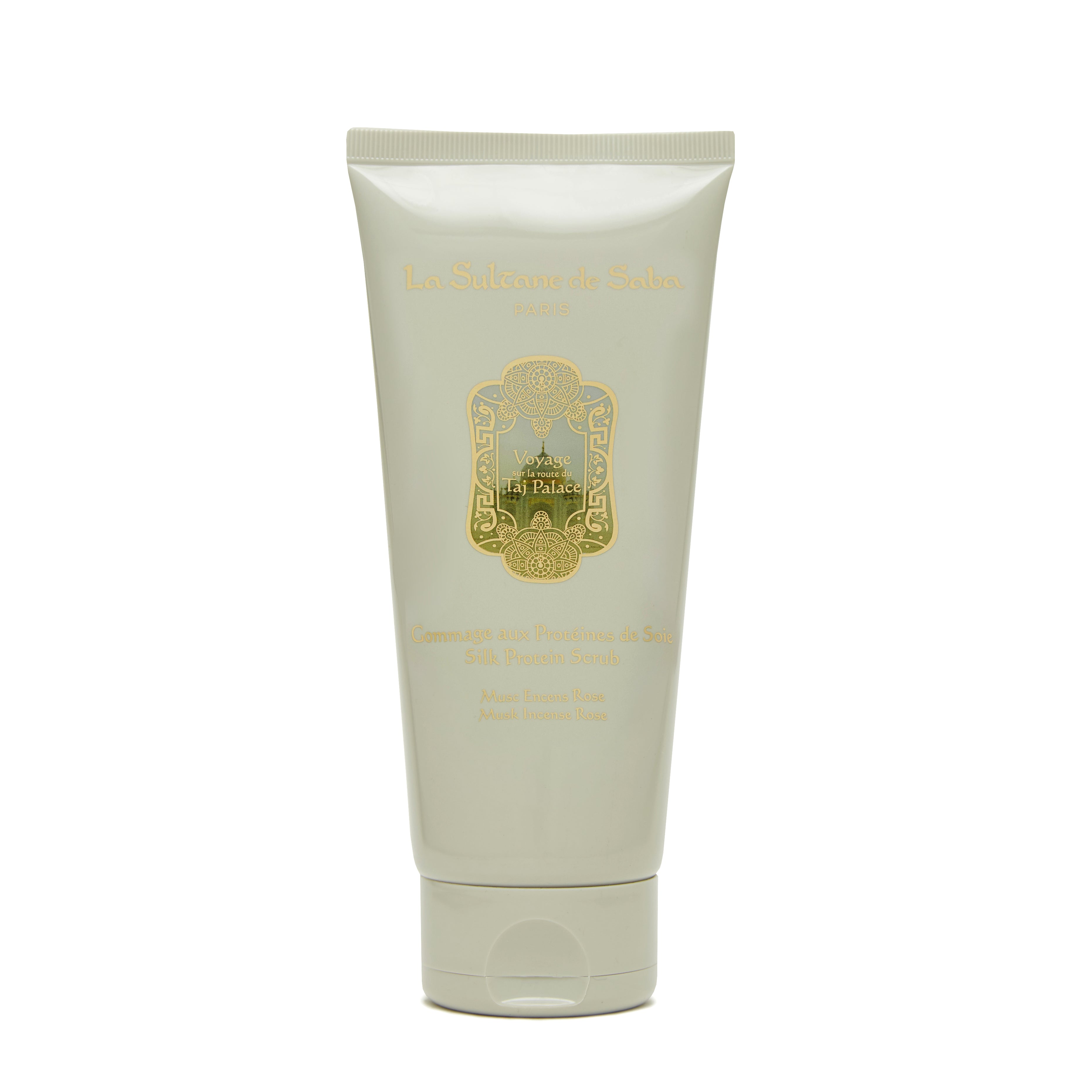 La Sultane De Saba-Silk Protein Scrub Musk Incense Rose (Taj Palace) (Discounted)-1-Milagron.com