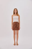 Eva Straplez Top - 0