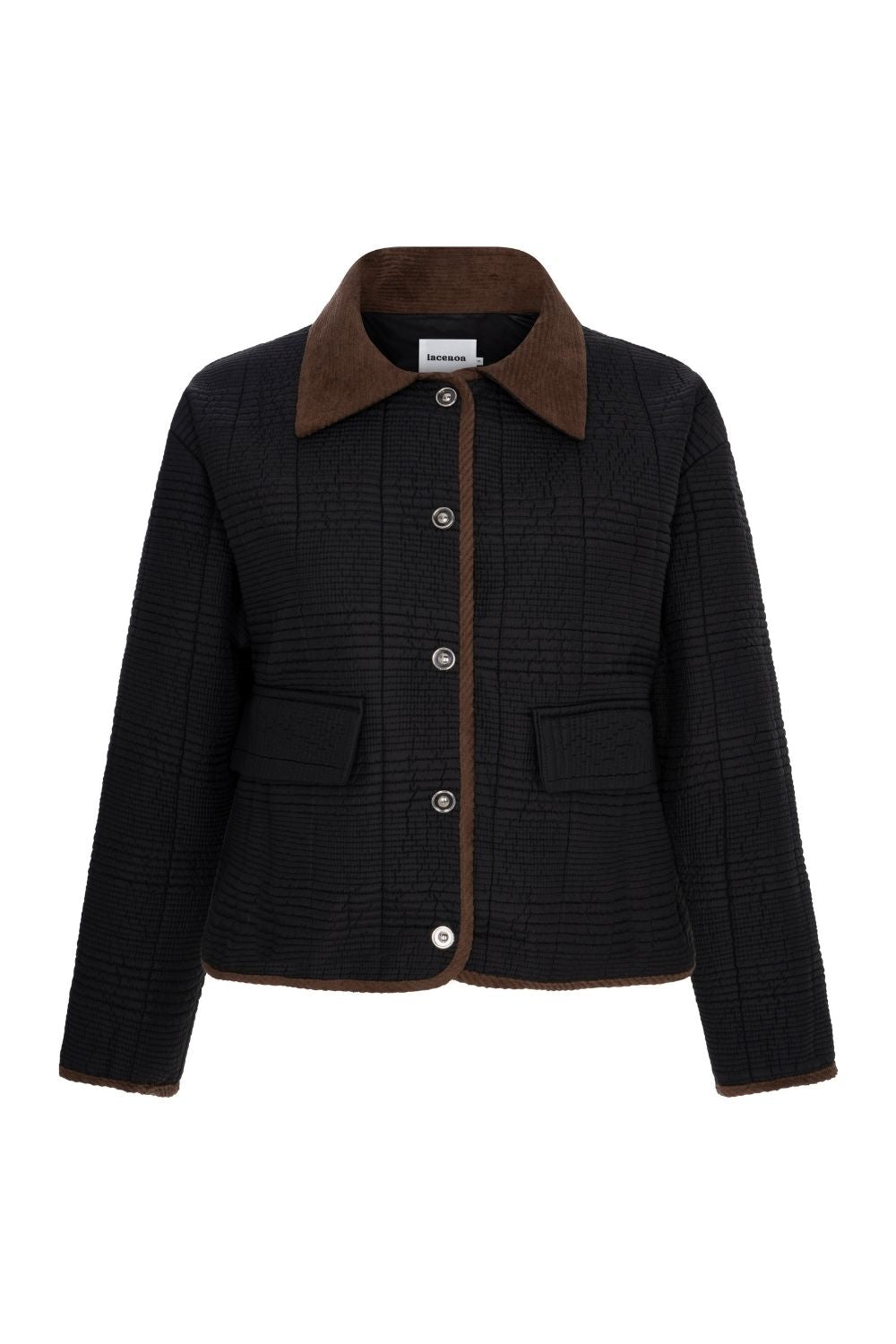 Kapitone Ceket Siyah - 0