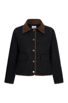 Kapitone Ceket Siyah - 0