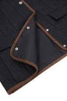 Kapitone Ceket Siyah - 1