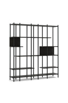 Lagoma-Harmonia Kitaplık Ahşap Raf Metal Çerçeve - 170 Cm-Kitaplık-2-Milagron.com