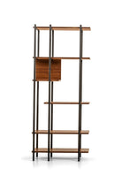 Lagoma-Harmonia Kitaplık Ahşap Raf Metal Çerçeve - 75 Cm-Kitaplık-1-Milagron.com