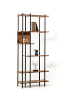 Lagoma-Harmonia Kitaplık Ahşap Raf Metal Çerçeve - 75 Cm-Kitaplık-2-Milagron.com