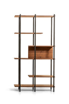 Lagoma-Harmonia Kitaplık Ahşap Raf Metal Çerçeve - 95 Cm-Kitaplık-1-Milagron.com