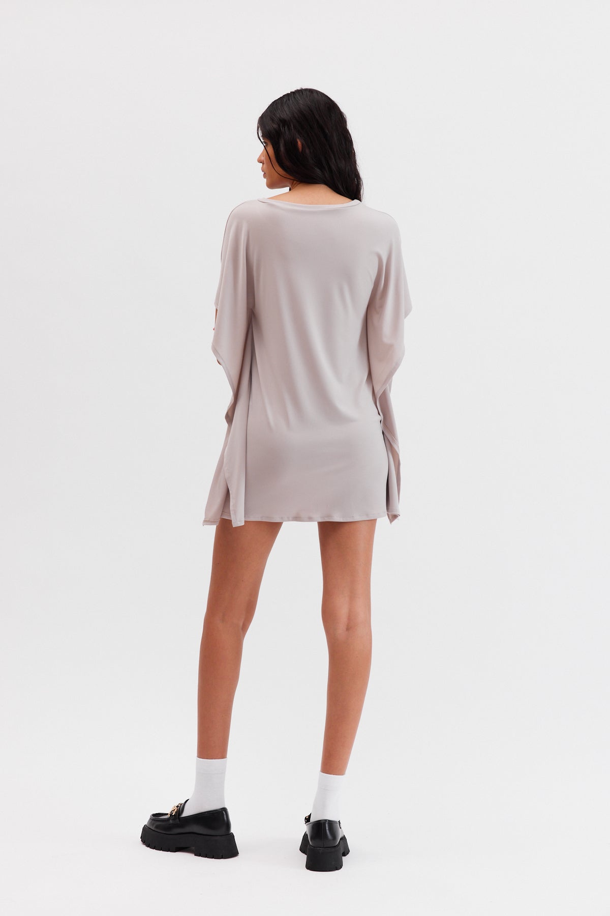 Bliss Bej Mini Elbise