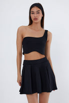 Callie Crop Top | Siyah