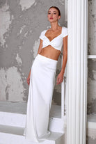 Carissa Crop Top | Beyaz