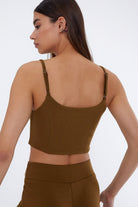 Chara Crop Top | Haki