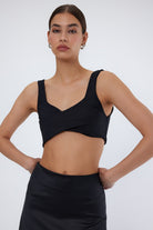 Kyria Crop Top | Siyah