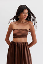 Vivi Straplez Crop Top