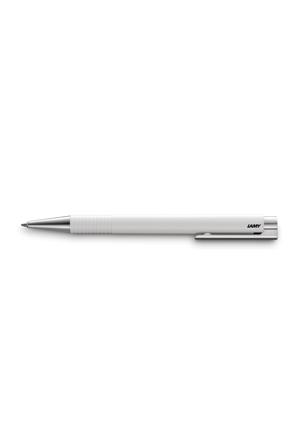 Lamy-Logo Tükenmez Kalem Metal Klips Beyaz-Tükenmez Kalem-1-Milagron.com
