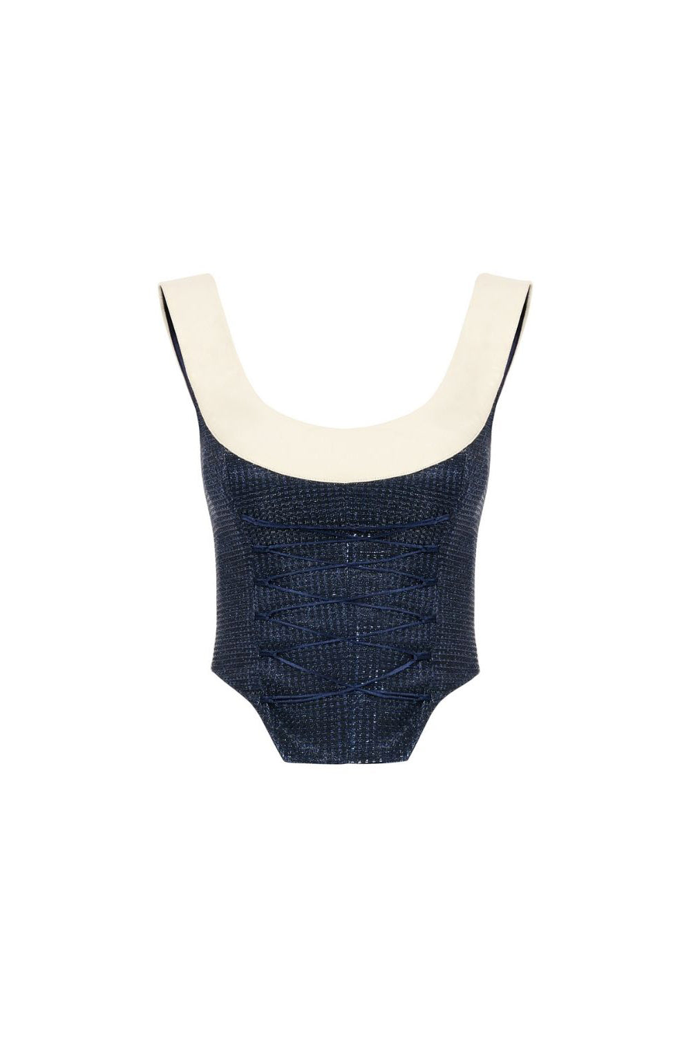 Lacivert & Ekru Korse - 1