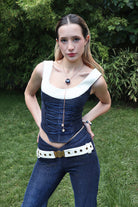 Lacivert & Ekru Korse - 3