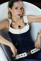 Lacivert & Ekru Korse - 6